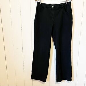 SoCa St. John Black Wide Leg Pants. Size 12.